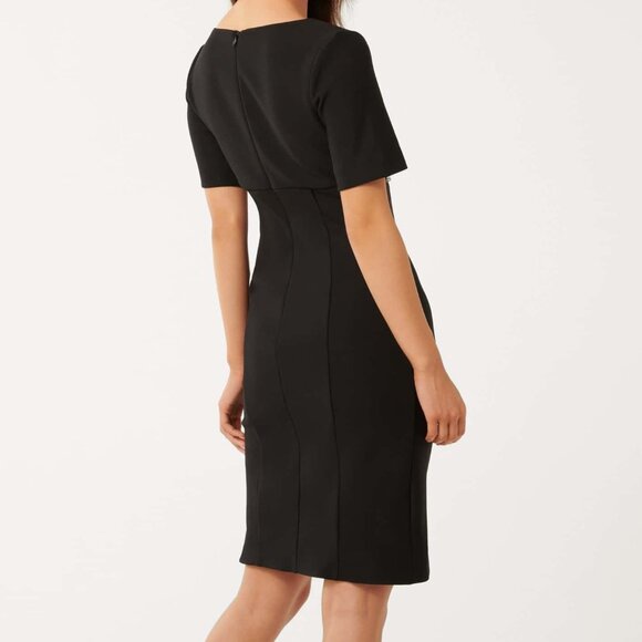 Lori Embellished Bodycon Dress In Black - Picture 3 of 7